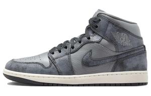 Jordan Air Jordan 1 винтажные баскетбольные кроссовки женские, Smoke Gray/Sail/Off Noir