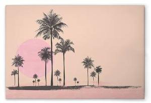 Картина на холсте A.S. Création Miami Beach Sun 2 цвет orangerosagrau