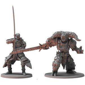 Миниатюра Steamforged Games Dark Souls RPG: Miniatures Set - Sir Alonne & Smelter Demon