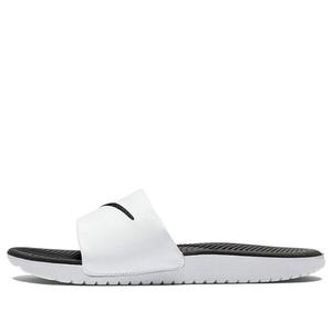 Тапочки kawa slide 'white black' Nike, белый