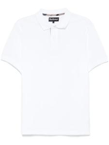 Barbour рубашка поло Tartan Piqué, белый