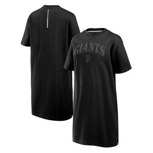 Женское черное платье San Francisco Giants Elements из хлопка Fanatics