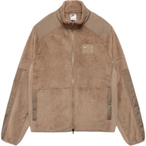 Толстовка Nike FW25 FULL ZIP FLEECE унисекс Stussy, хаки