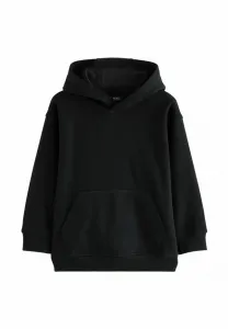 Обычная однотонная толстовка с капюшоном Next, Black