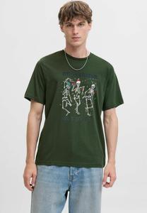 Футболка Jack & Jones X-MAS, Kombu Green/Green