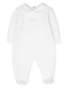 Боди с вышивкой Siola, белый