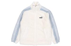 Бархатная куртка мужская Off White Puma, кремовый