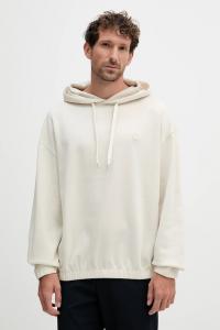 Хлопковая толстовка Boss, бежевый