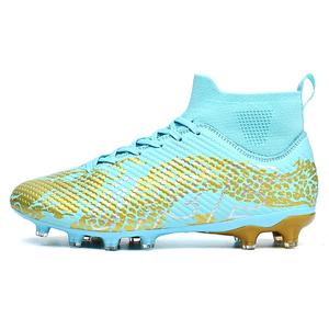 Футбольные бутсы унисекс, устойчивые к истиранию Kuding, Aqua Long Stud