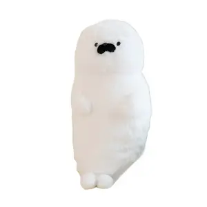 Плюшевая кукла из коллекции Seal And Otter высотой 40см/70см Tak Bebe, белый