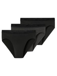 Uncover by SCHIESSER Трусики 'Cotton' в темно-сером, черном