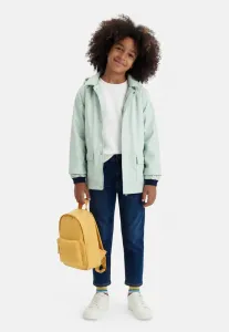 Короткое пальто сире Petit Bateau, Light Green