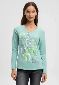 Langarmshirt с длинными рукавами и принтом vausschnitt und wording Soccx, Misty Mint