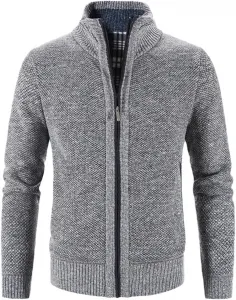 Вязаный кардиган для мужчин Slim Fit