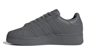 Кроссовки Adidas Superstar XLG Grey Core Black, серый