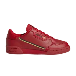 Кроссовки adidas Continental 80 J 'Scarlet', красный