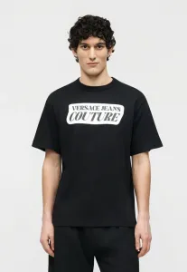 Футболка с принтом Versace Jeans Couture, Black