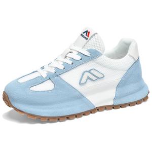 Kolumb Нескользящие легкие низкие повседневные туфли, увеличивающие рост, женские, белые, синие