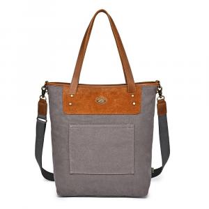 Замшевая сумка-тоут-трансформер Tsd Brand Valley Oak TSD Brand, серый