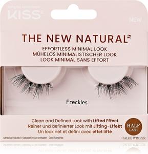 Новые натуральные и легкие накладные ресницы с минимальным эффектом Kiss, freckles 2 шт
