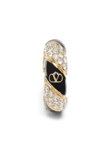 Серьга с логотипом VLogo Signature Valentino Garavani, золотой
