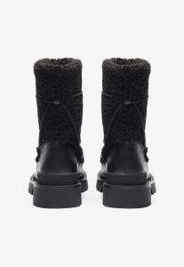 Зимние сапоги LEATHER Zign, черный