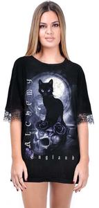 Футболка Alchemy England Cat Ghost Woman's T-Shirt, черный