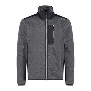 Мужская флисовая куртка CMP Jacquard-Knit-Tech