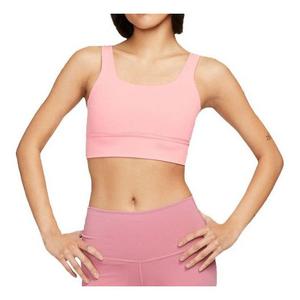 Бюстгальтер (WMNS) Nike Zenvy Longline Medium-Support Padded Sports Bra 'Pink'