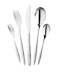 Набор столовых приборов long beach 30 шт. Mulex, серебряный