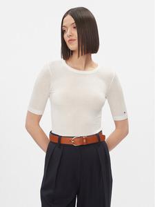 Футболка узкого кроя Tommy Hilfiger, экрю