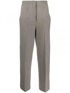 Circolo 1901 укороченные брюки прямого кроя, нейтральный