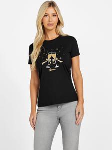 Эко-футболка Nye Guess Factory, черный