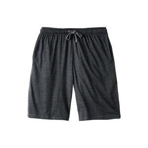 Мужские пижамные шорты из хлопкового трикотажа Kingsize больших и высоких размеров KingSize, цвет Heather Charcoal