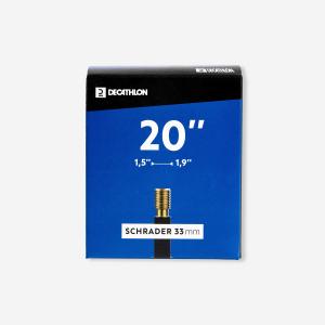 Внутренняя трубка клапана Шредера 20 x 1,5-1,9 дюйма Decathlon