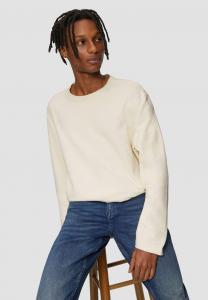 Топ с длинными рукавами QS, бежевый