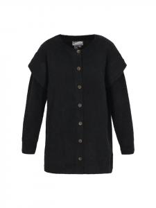 DreiMaster Женский кардиган черного цвета