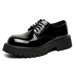 V05 Мужские повседневные туфли с низким верхом, черные