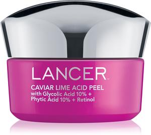 Крем-Скраб с кислотой Caviar Lime для сияния и увлажнения Lancer, 50 мл