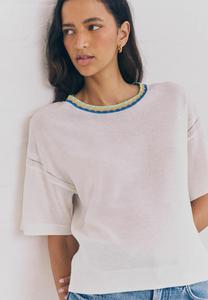 Футболка Next Print T-shirt, White Ecru/White