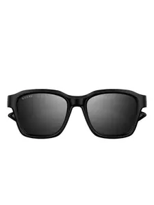 Солнцезащитные очки в квадратной оправе Gucci Eyewear, черный