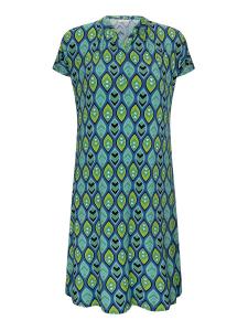 Платье Goldenbay, синий/зеленый