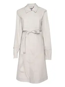 Тренч Jesy с поясом K-Way, нейтральный