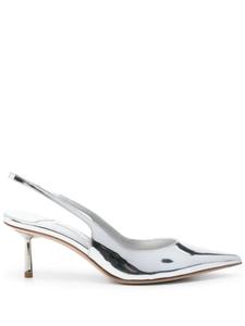 Туфли-лодочки Le Silla 55 мм Bella с открытой пяткой, серебристый