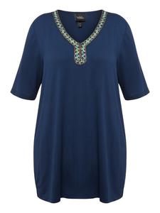 Футболка Ulla Popken, цвет classic stahlblau