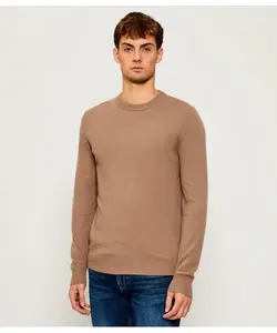 Свитер из шерсти лавра Regular fit Joop! Jeans, бежевый