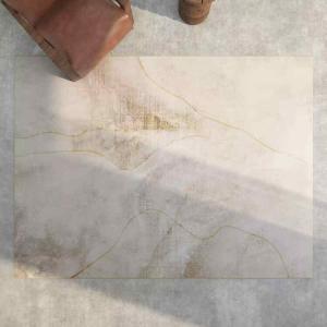 AOVOC Ковер 140х200 см для гостиной и спальни в японском стиле Wabi-Sabi, модель Yala Pink 02