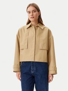 Куртка свободного кроя переходного покроя K20K208379 Calvin Klein, бежевый