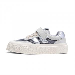 Антиударные противоскользящие износостойкие дышащие легкие низкие детские скейтбордские кроссовки ST&SAT, бежевый