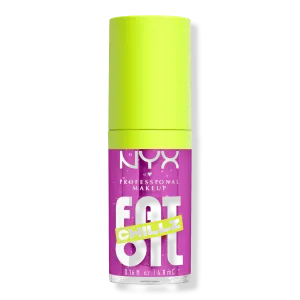 Блеск для губ Fat Oil Lip Drip Chillz Cooling Lip Oil NYX Professional Makeup, Strawberry Slush
